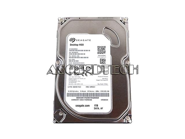 ST1000DM003 1SB102-545 | Seagate ST1000DM003 1TB 3.5" Sata Hdd