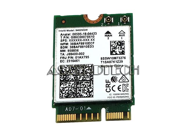 9462NGW SW10M73276 8SSW10M73276 | Intel 9462NGW Wlan WiFi Card SW10M73276
